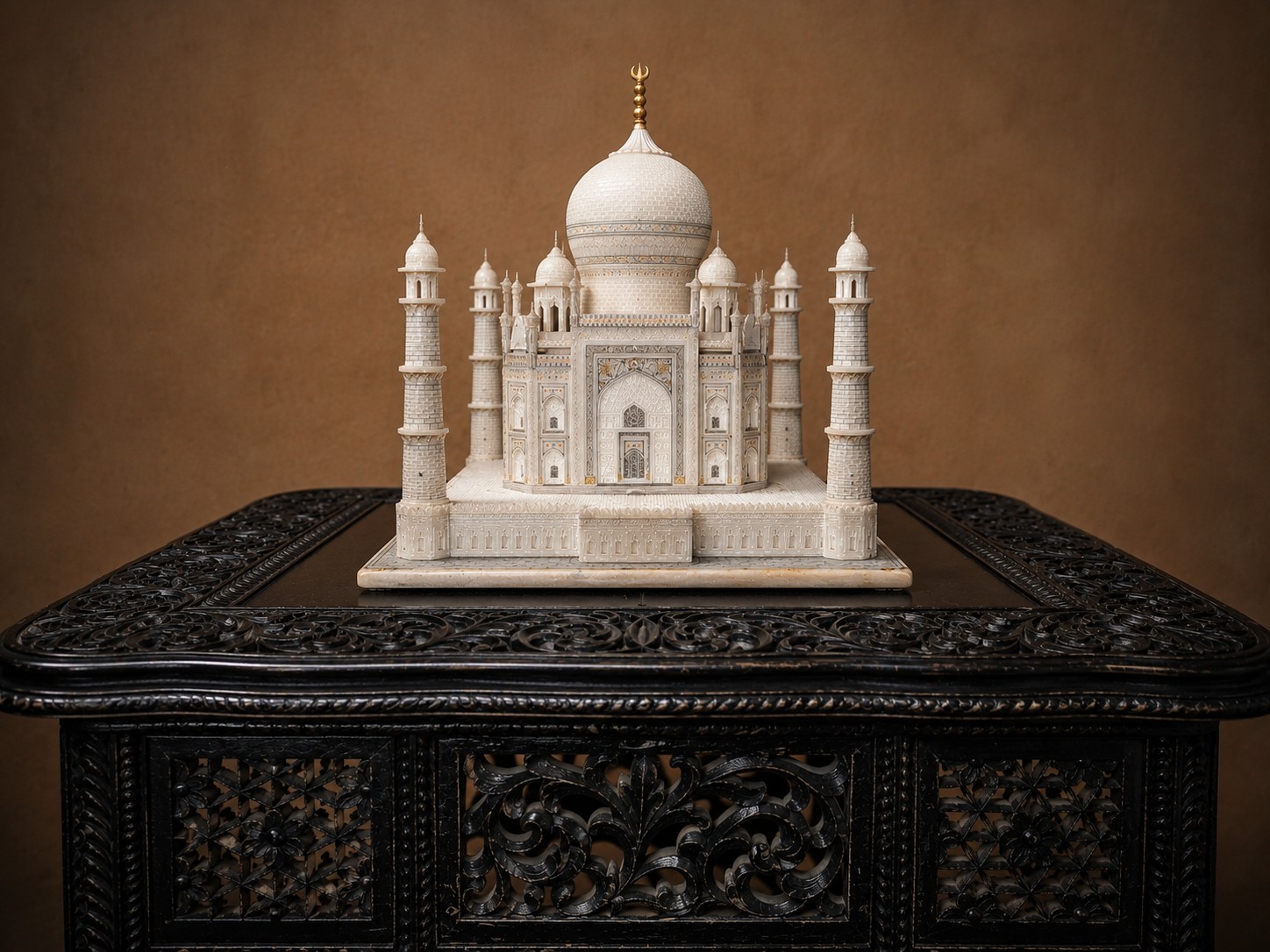 Ivory Taj Mahal Model