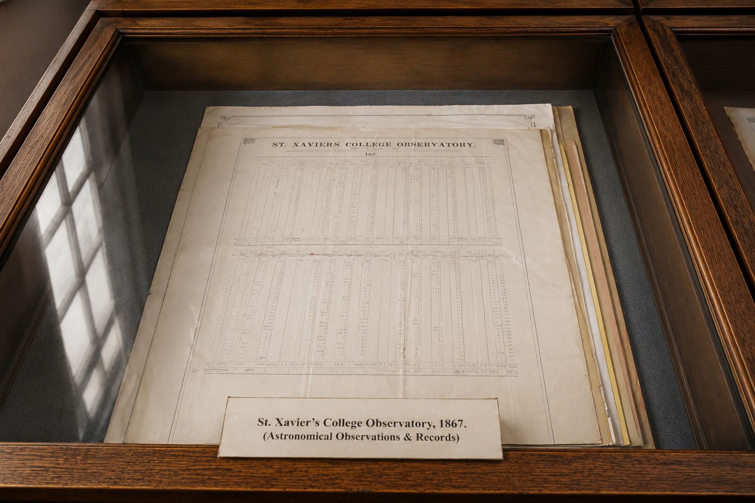 St. Xavier's College Observatory Astronomical Record 1867