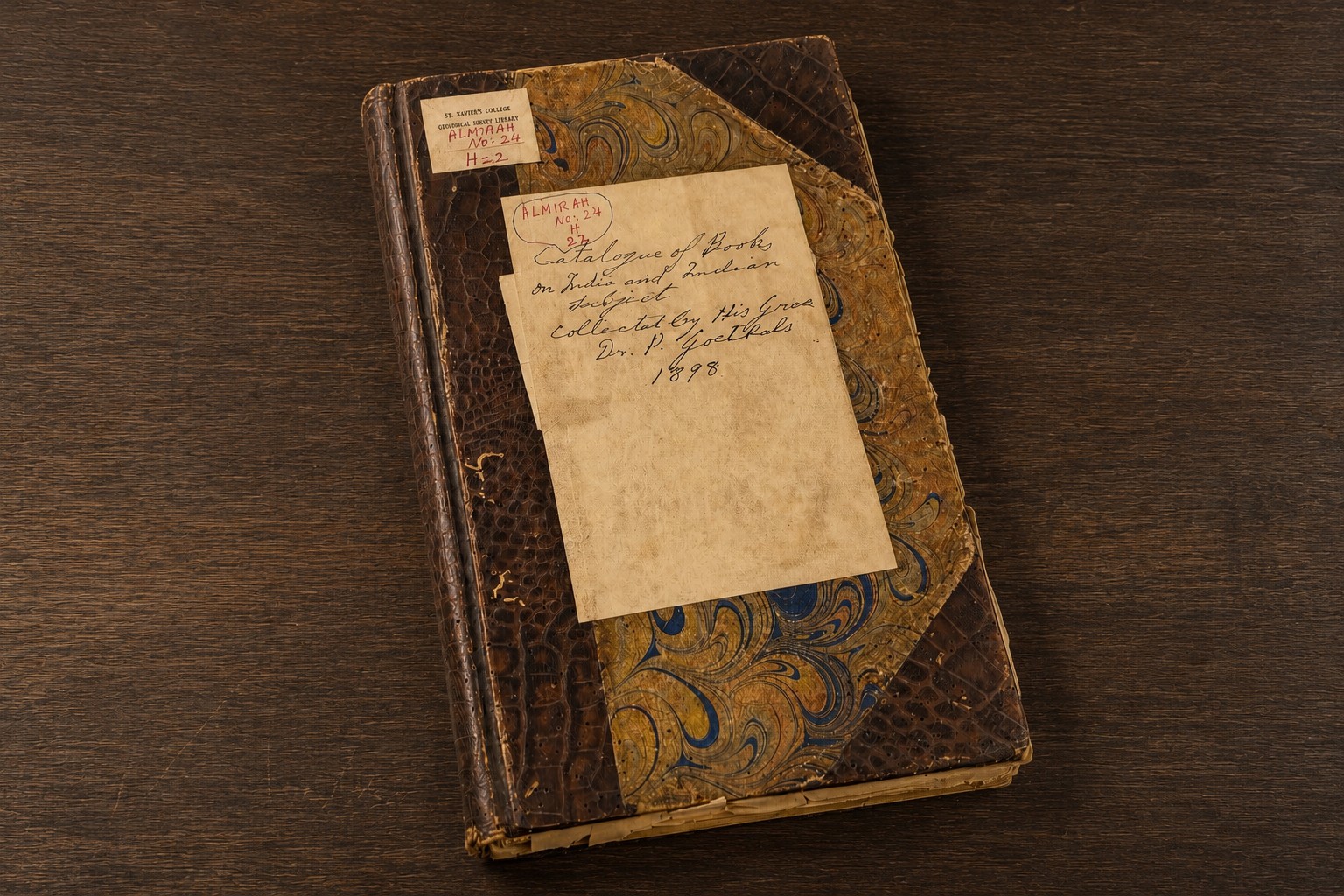 A Catalogue of Books on India Cover 1898
