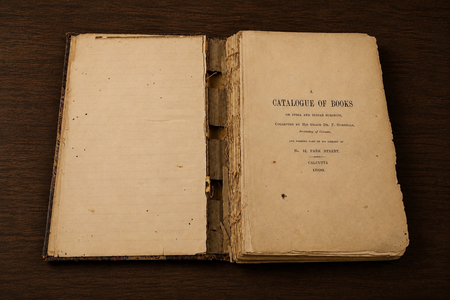 A Catalogue of Books on India and Indian Subjects, 1898