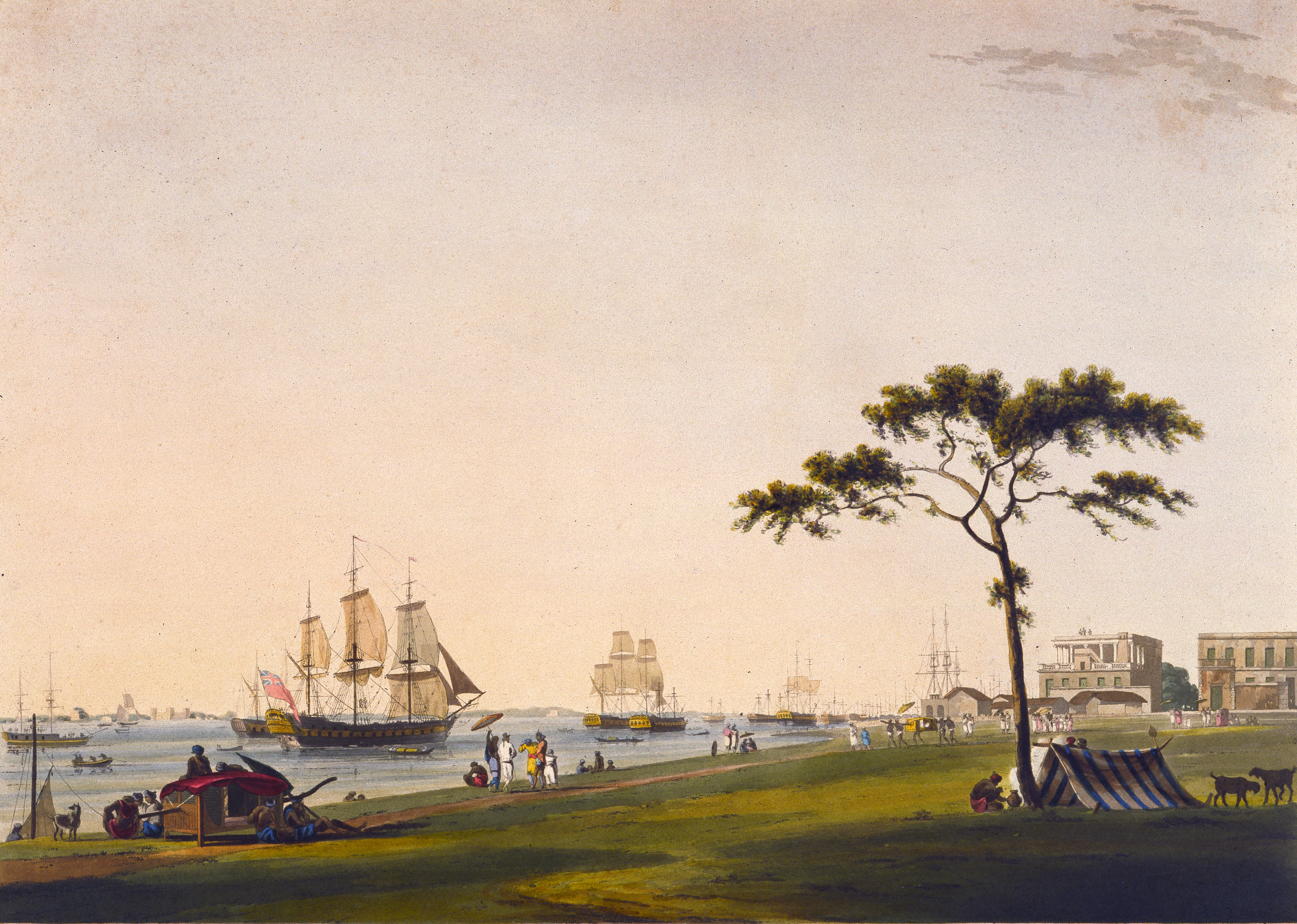 Thomas Daniell Oriental Scenery River View