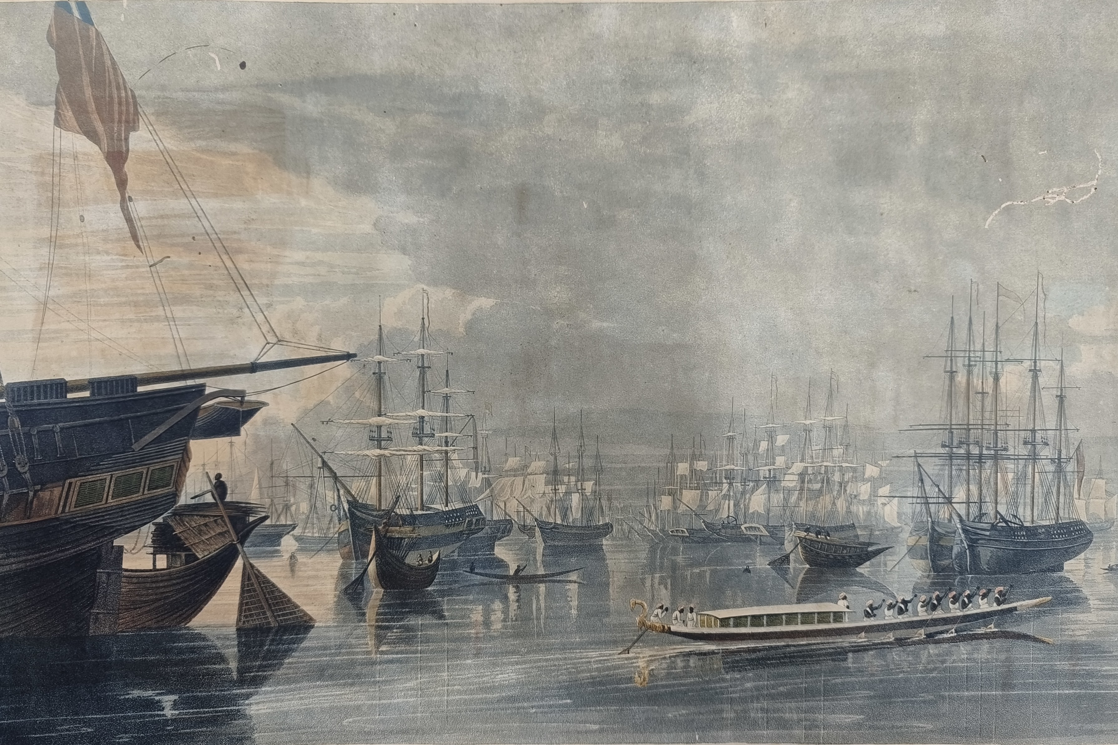 A View of the River, Shipping and Town, from near Smith's Dock