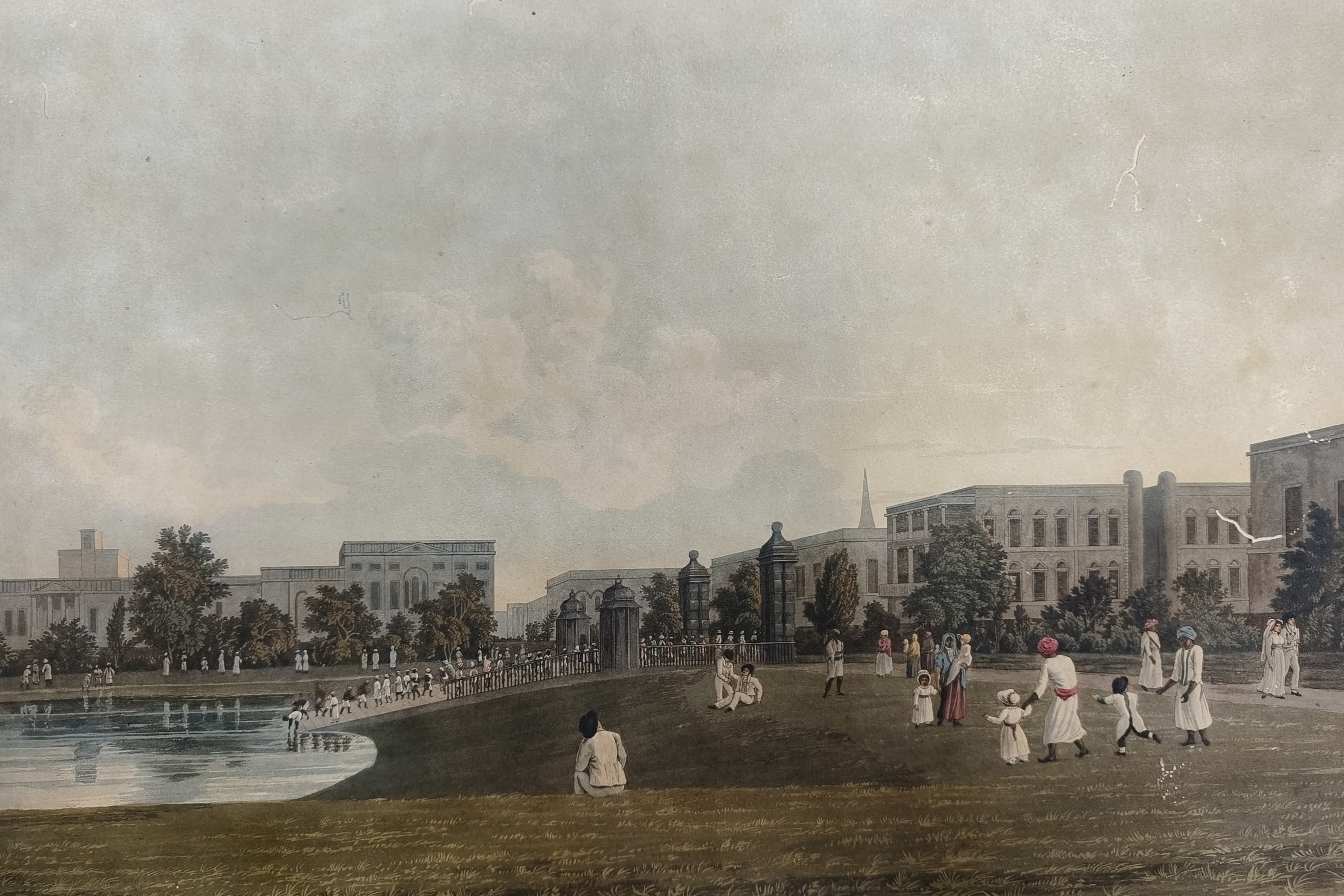A View of the West Side of Tank Square